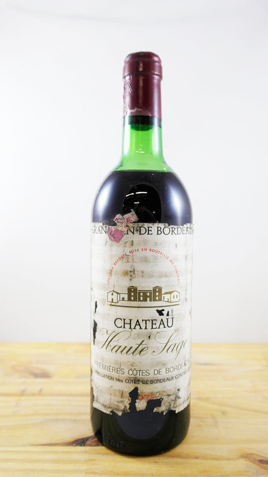 Vin Année 1975 Château Haute Sage
