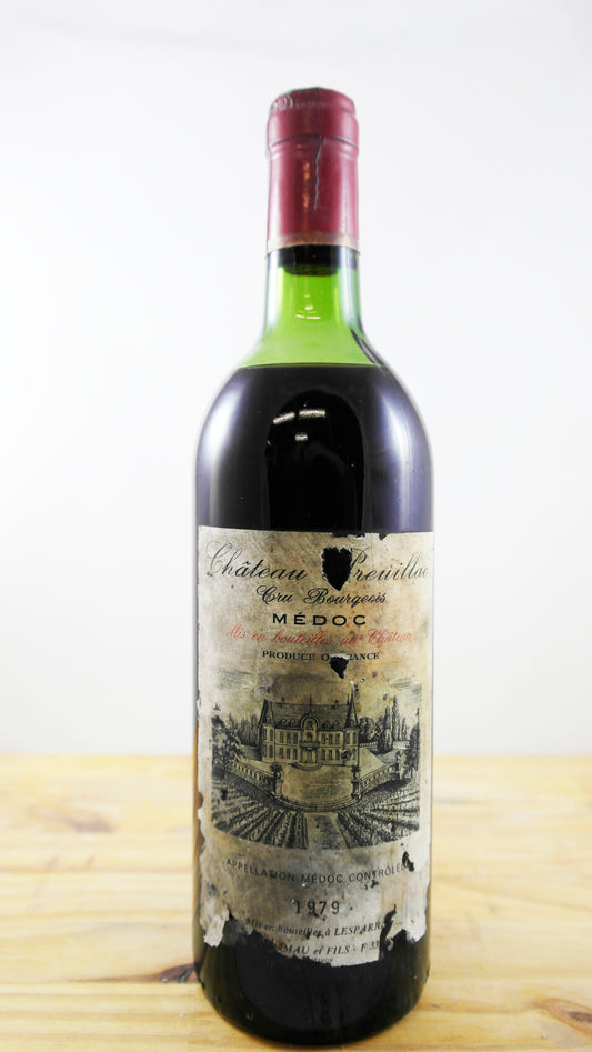 Vin Année 1979 Château Preuillac