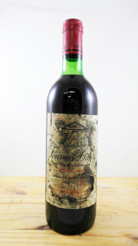 Vin Année 1974 Château Fourcas Dupre