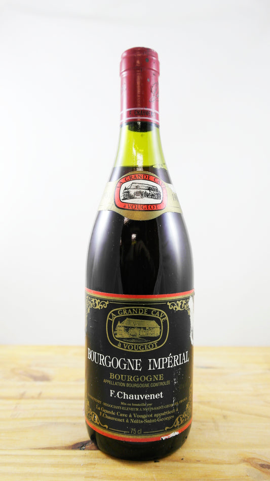 Vin Année 1988 Bourgogne Impérial F.Chauvenet