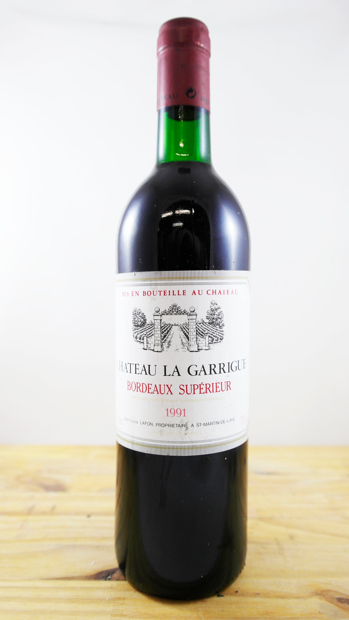 Vin Année 1991 Château La Garrigue Lafon