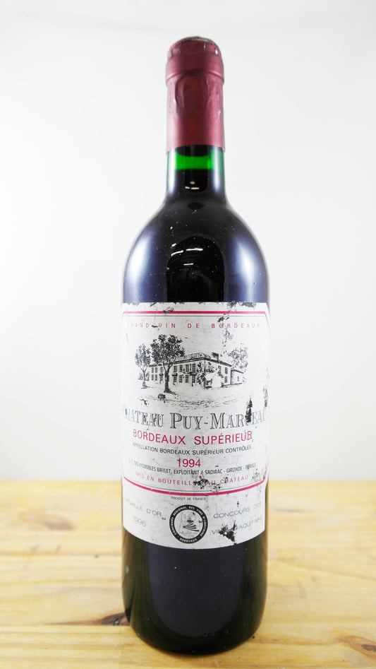 Vin Année 1994 Château du Puy-Marceau 