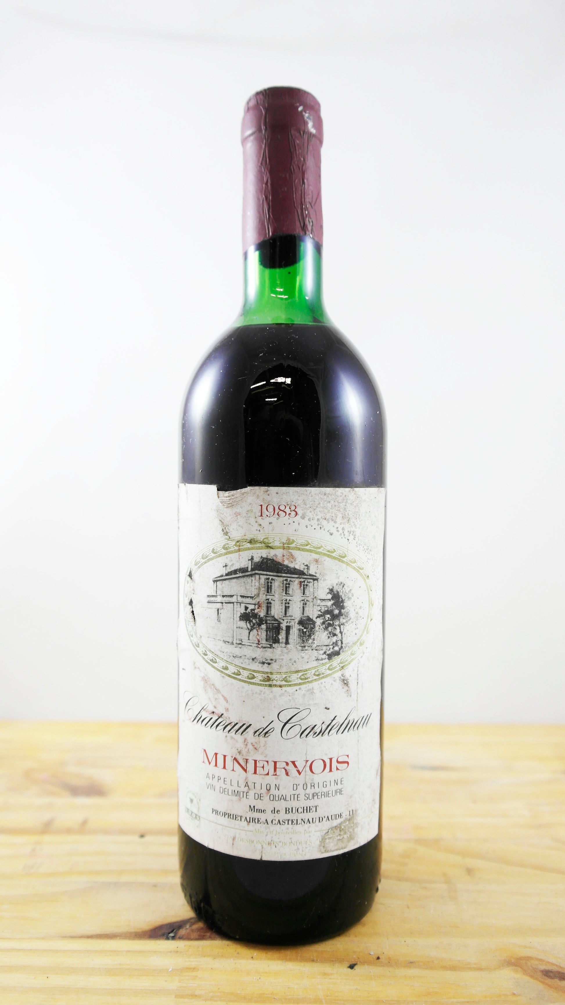 Vin Année 1983 Château de Castelnau Minervois
