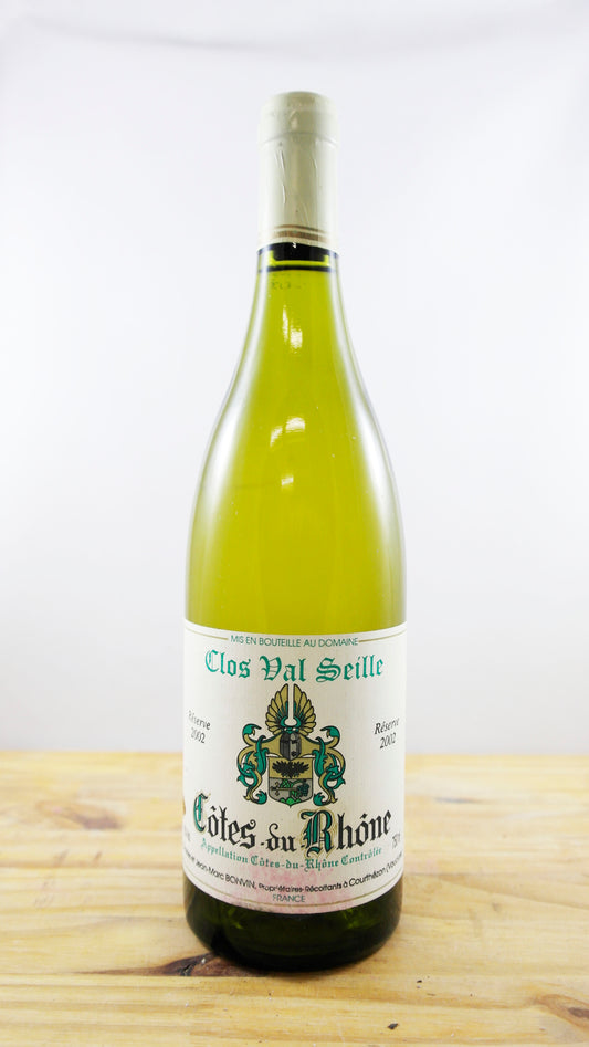 Vin Année 2002 Clos Val Seille Côtes du Rhône