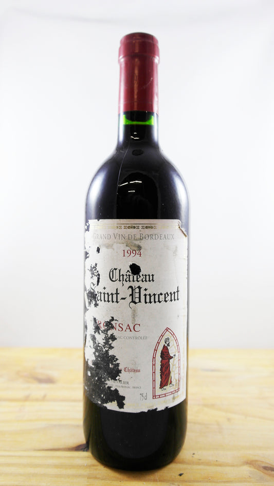 Vin Année 1994 Château Saint-Vincent