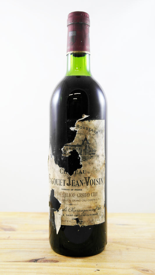 Vin Année 1978 Château Pagouet Jean Voisin