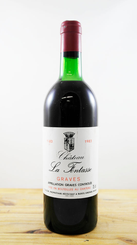 Vin Année 1983 Château La Fontasse 