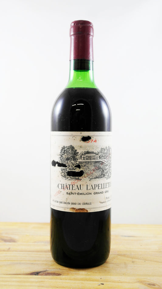 Vin Année 1974 Château Lapelletrie