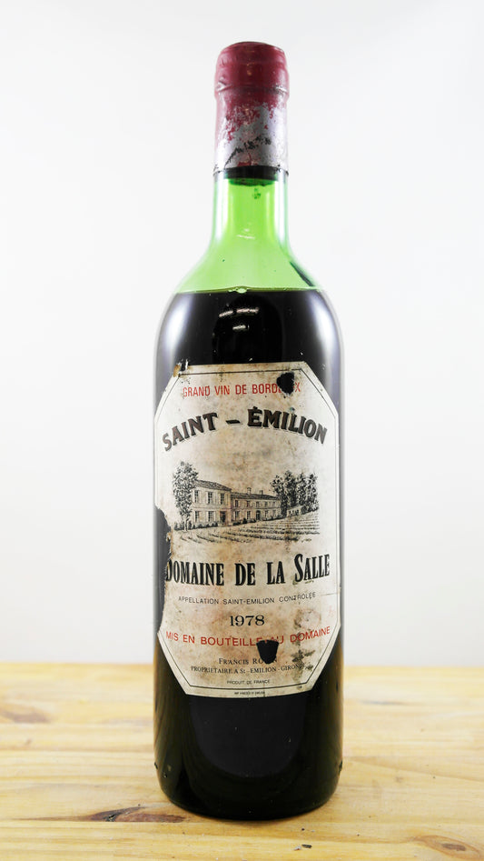Vin Année 1978 Domaine de la Salle
