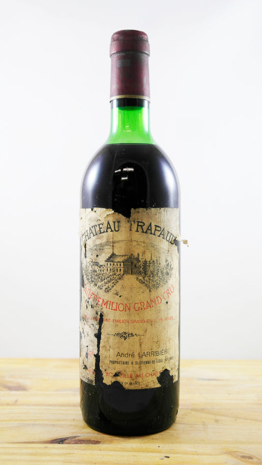 Vin Année 1979 Château Trapaud Larribière