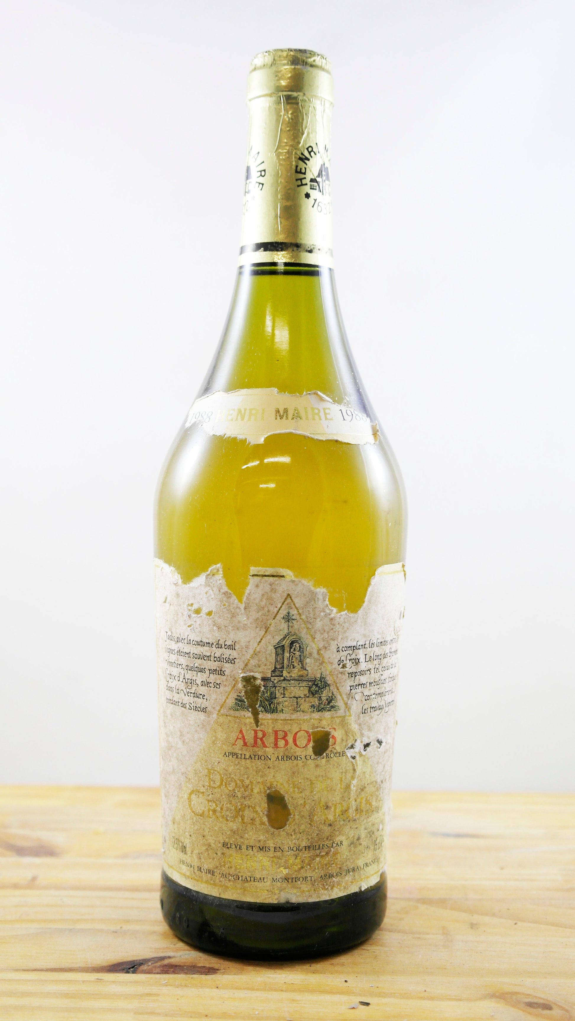 Vin Année 1988 Domaine de la Croix d'Argis