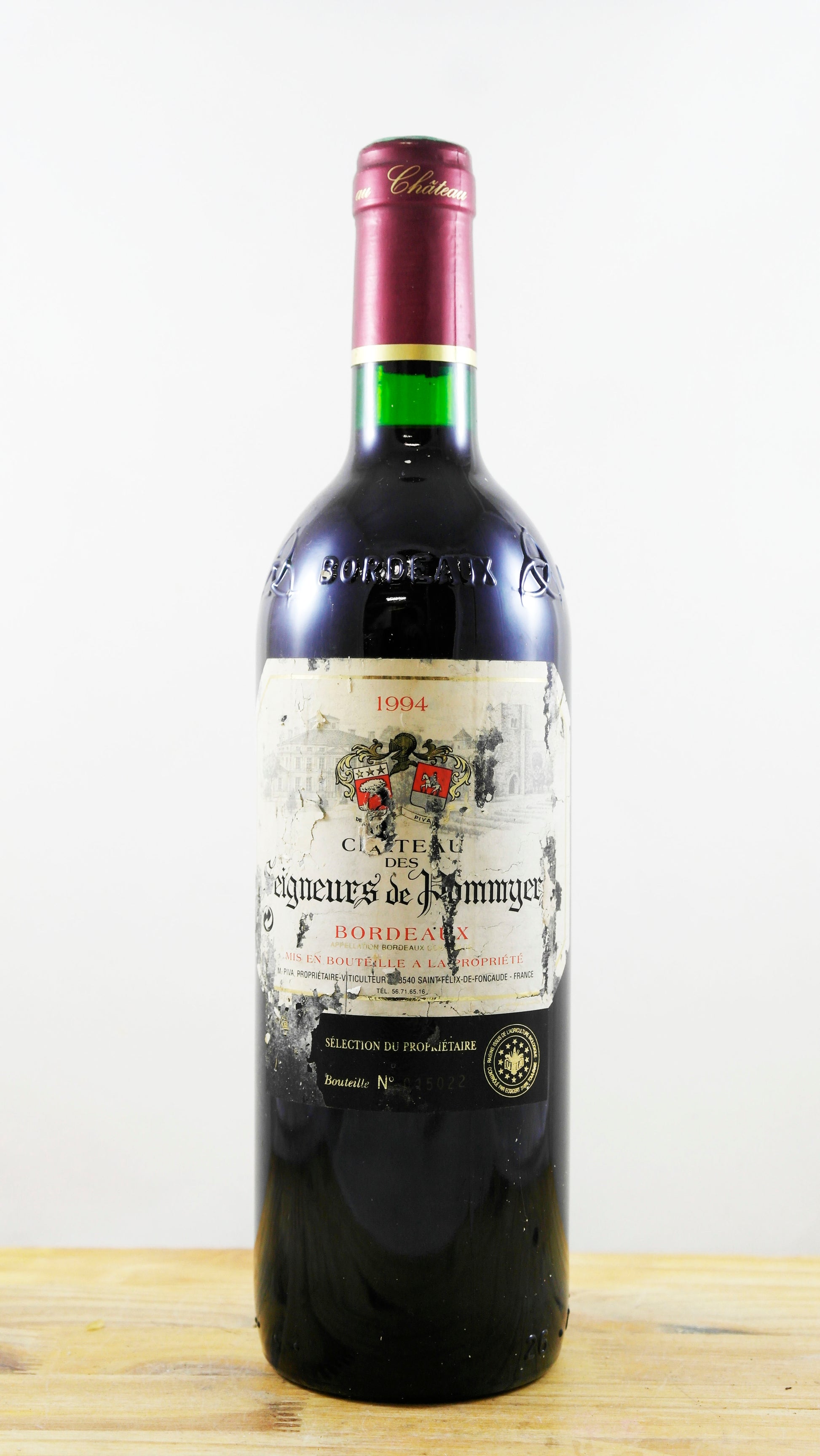 Vin Année 1994 Château des Seigneurs de Pommyers