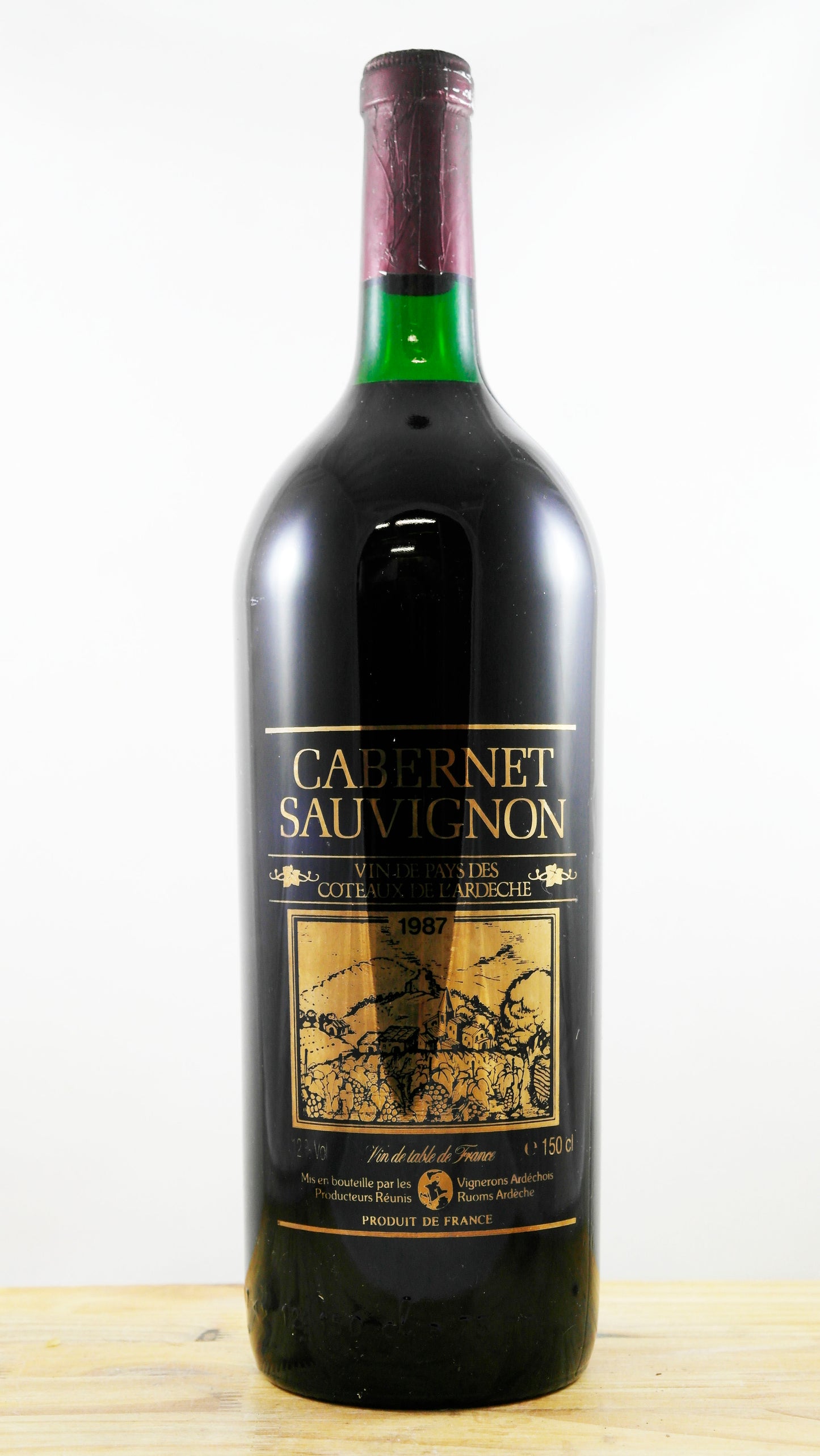 Vin Année 1987 Cabernet Sauvignon Vignerons Ardéchois