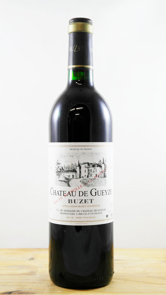 Vin Année 1998 Château de Gueyze