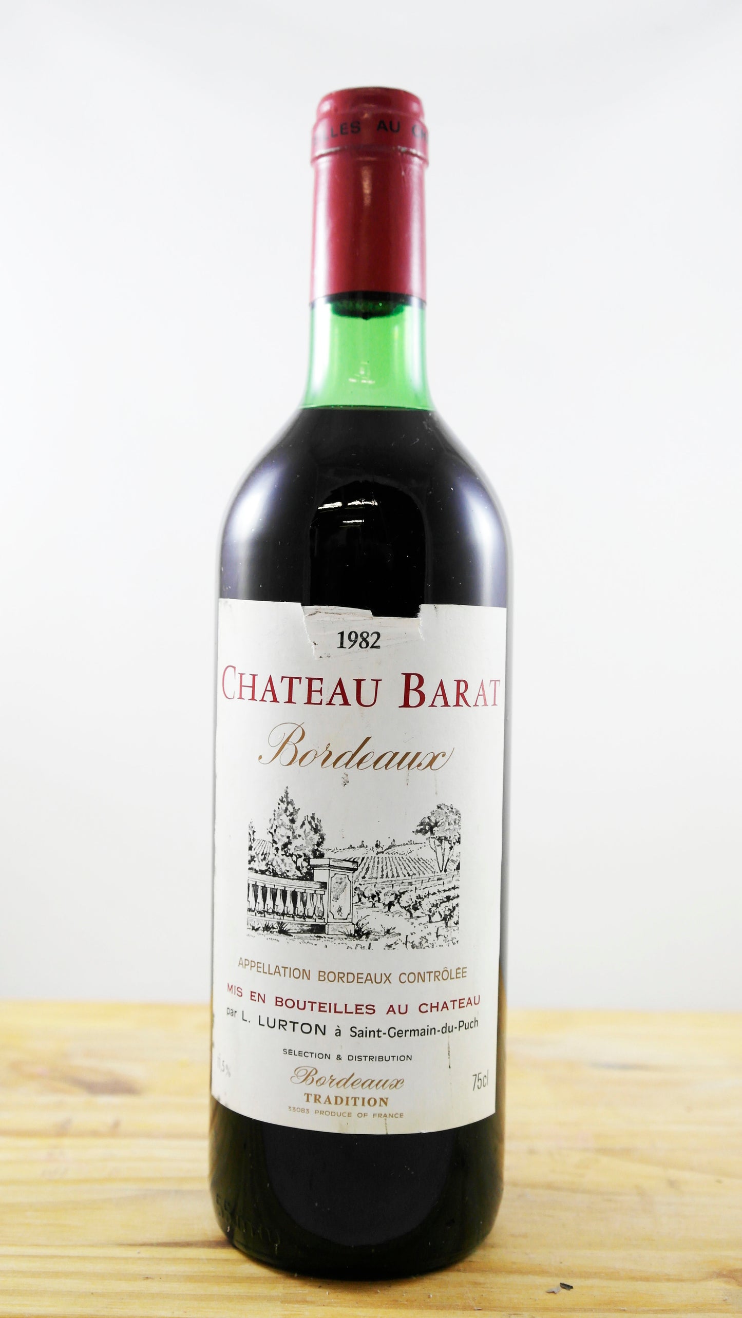 Vin Année 1982 Château Barat Lurton
