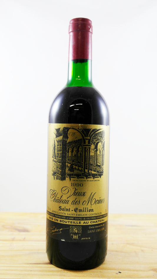 Vin Année 1990 Vieux Château des Moines
