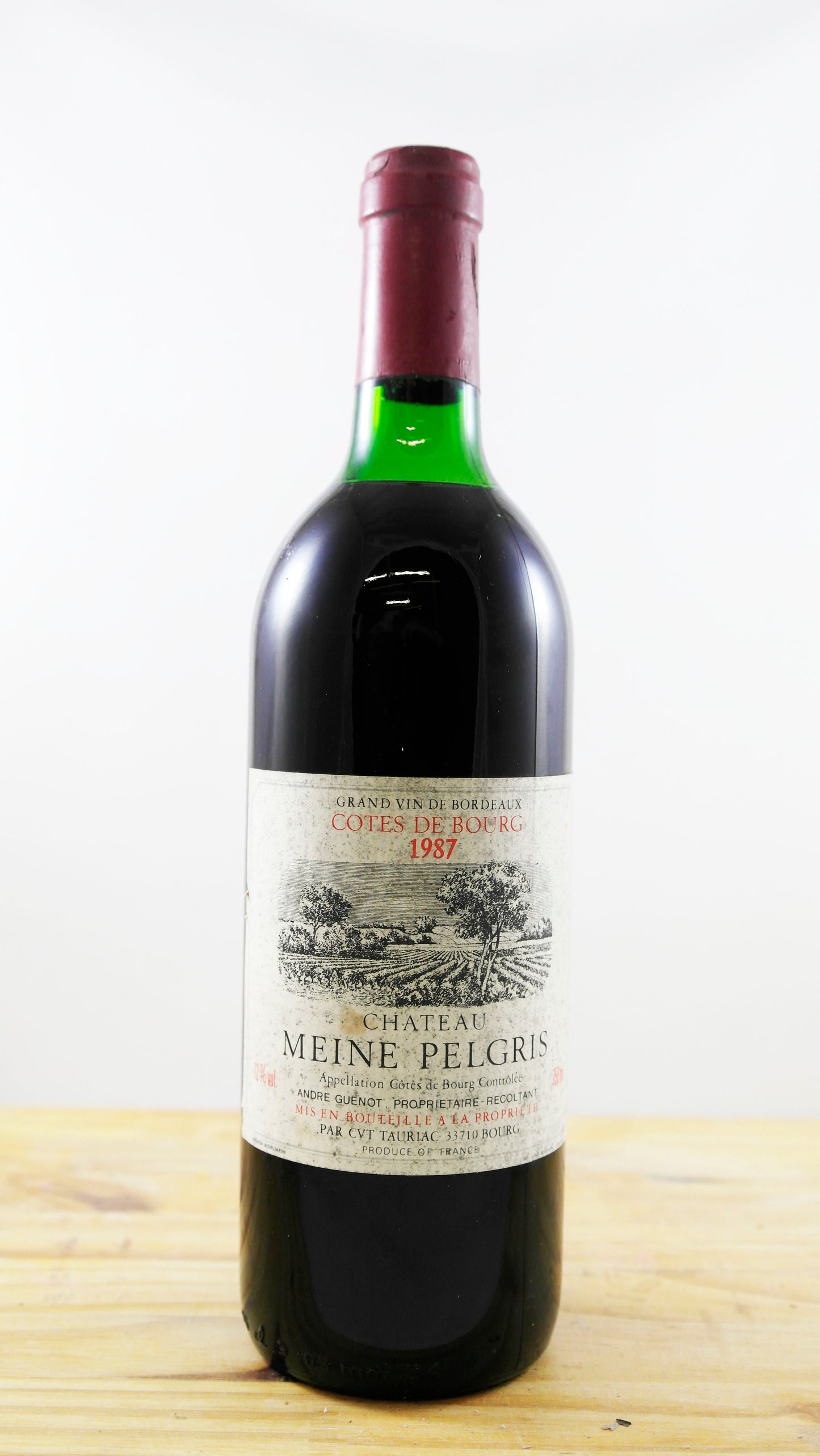 Vin Année 1987 Château Meine Pelgris
