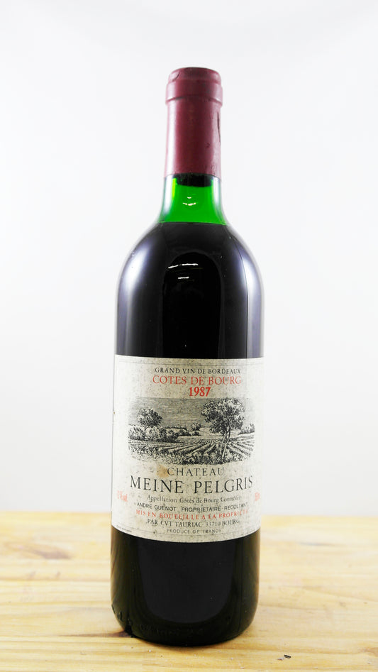 Vin Année 1987 Château Meine Pelgris