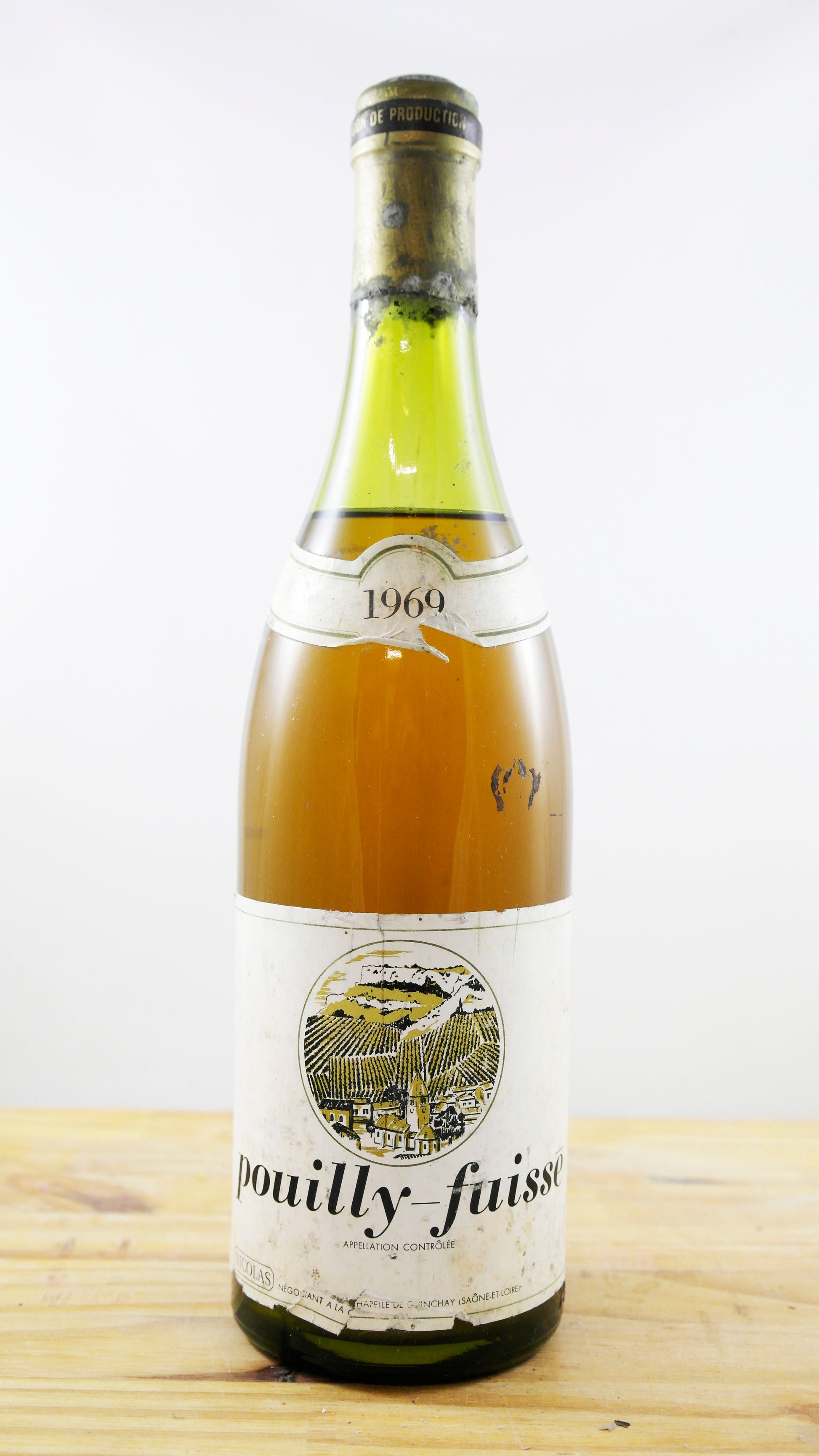 Vin Année 1969 Pouilly-Fuissé Nicolas