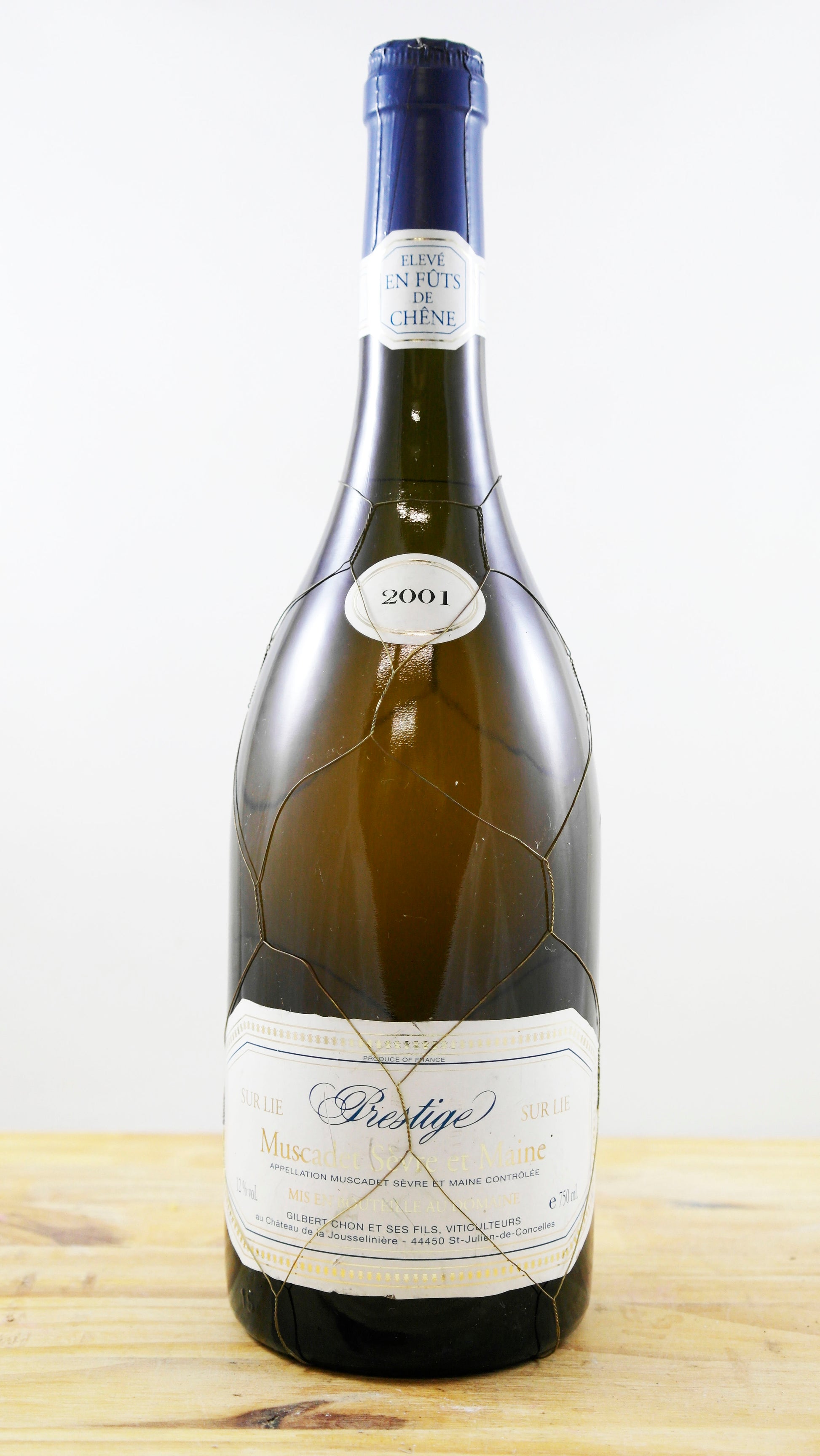 Vin Année 2001 Muscadet Sevre et Maine 