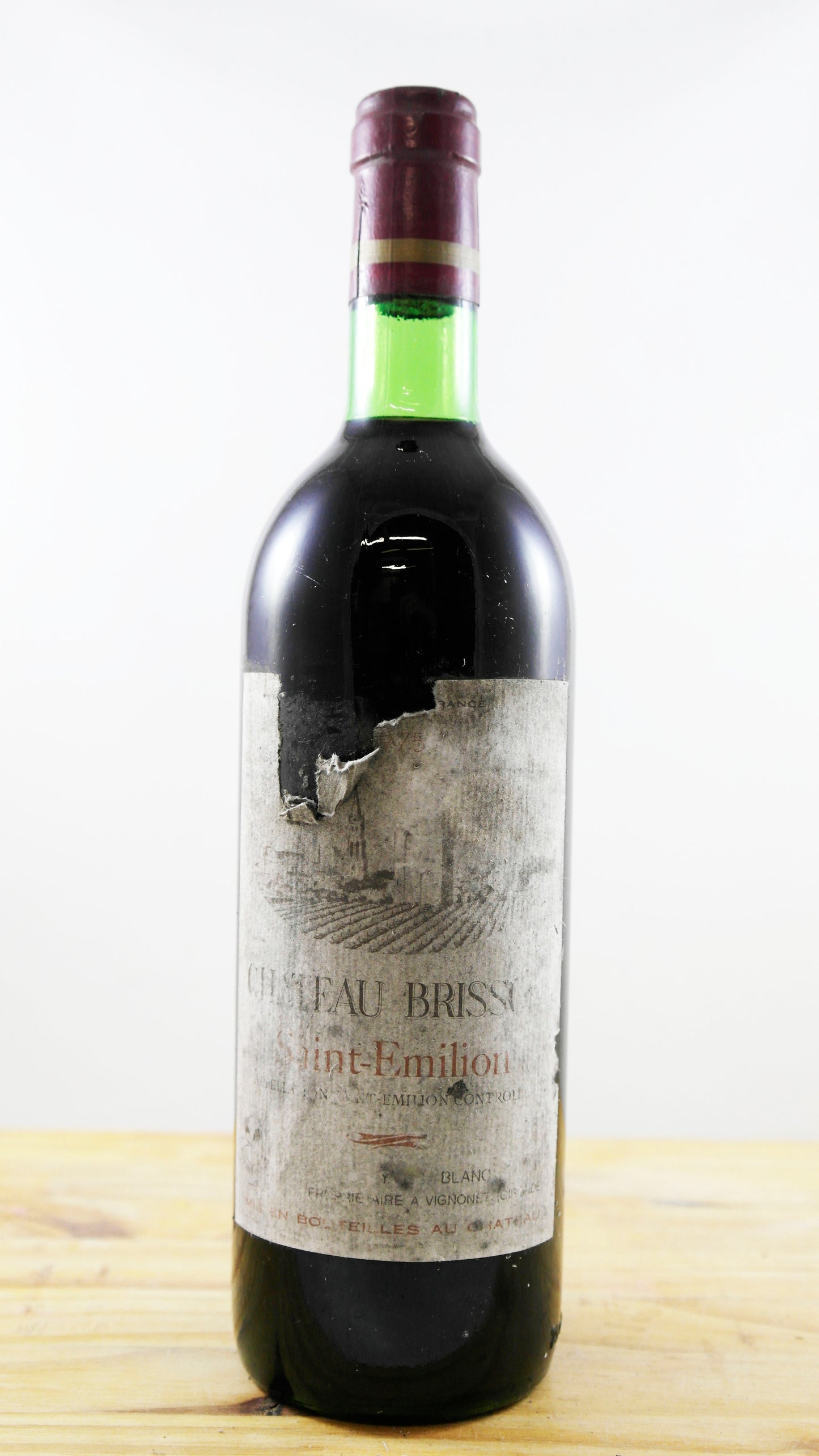 Vin Année 1975 Château Brisso