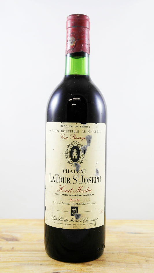 Vin Année 1979 LaTour St Joseph