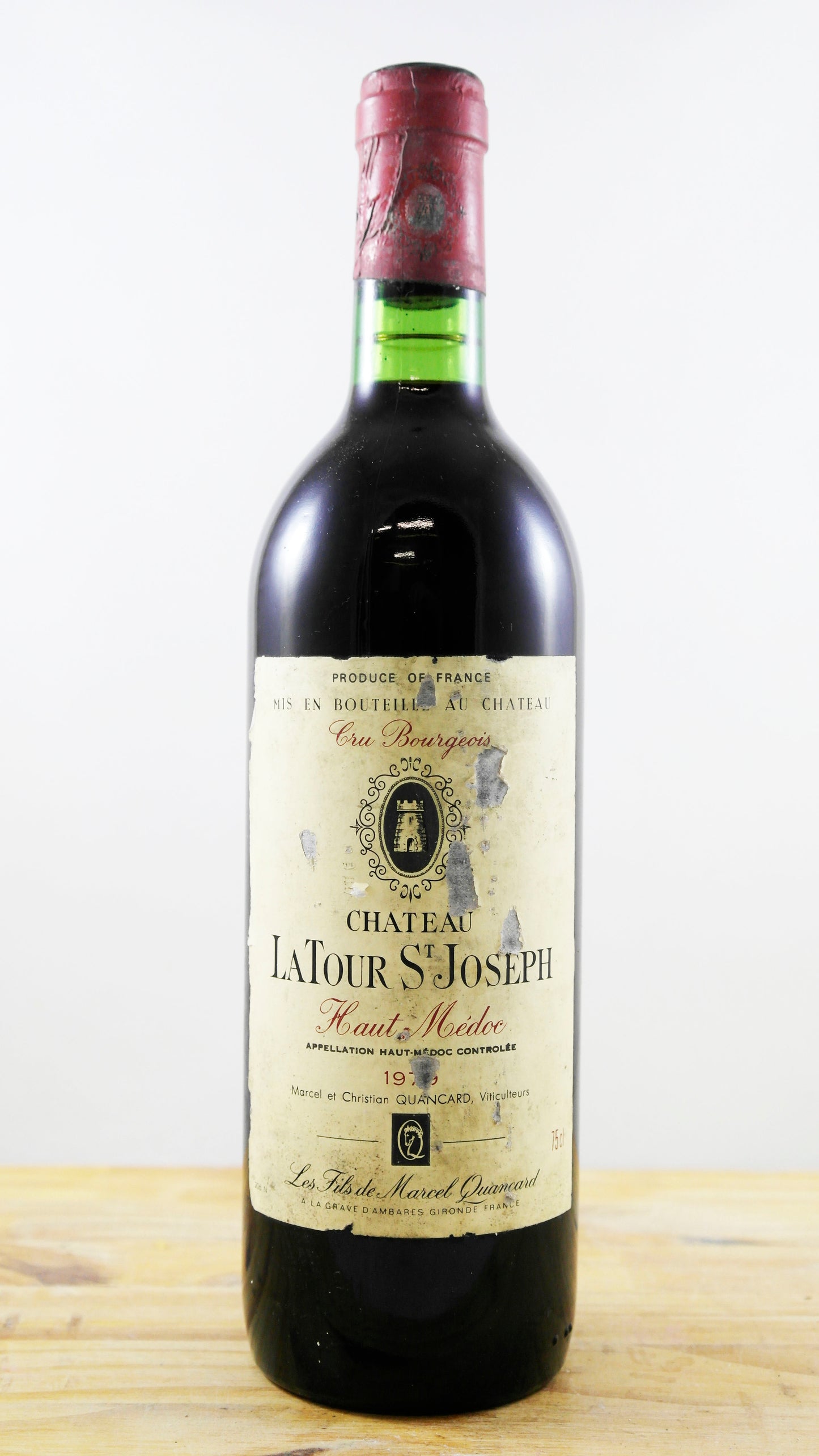 Vin Année 1979 LaTour St Joseph