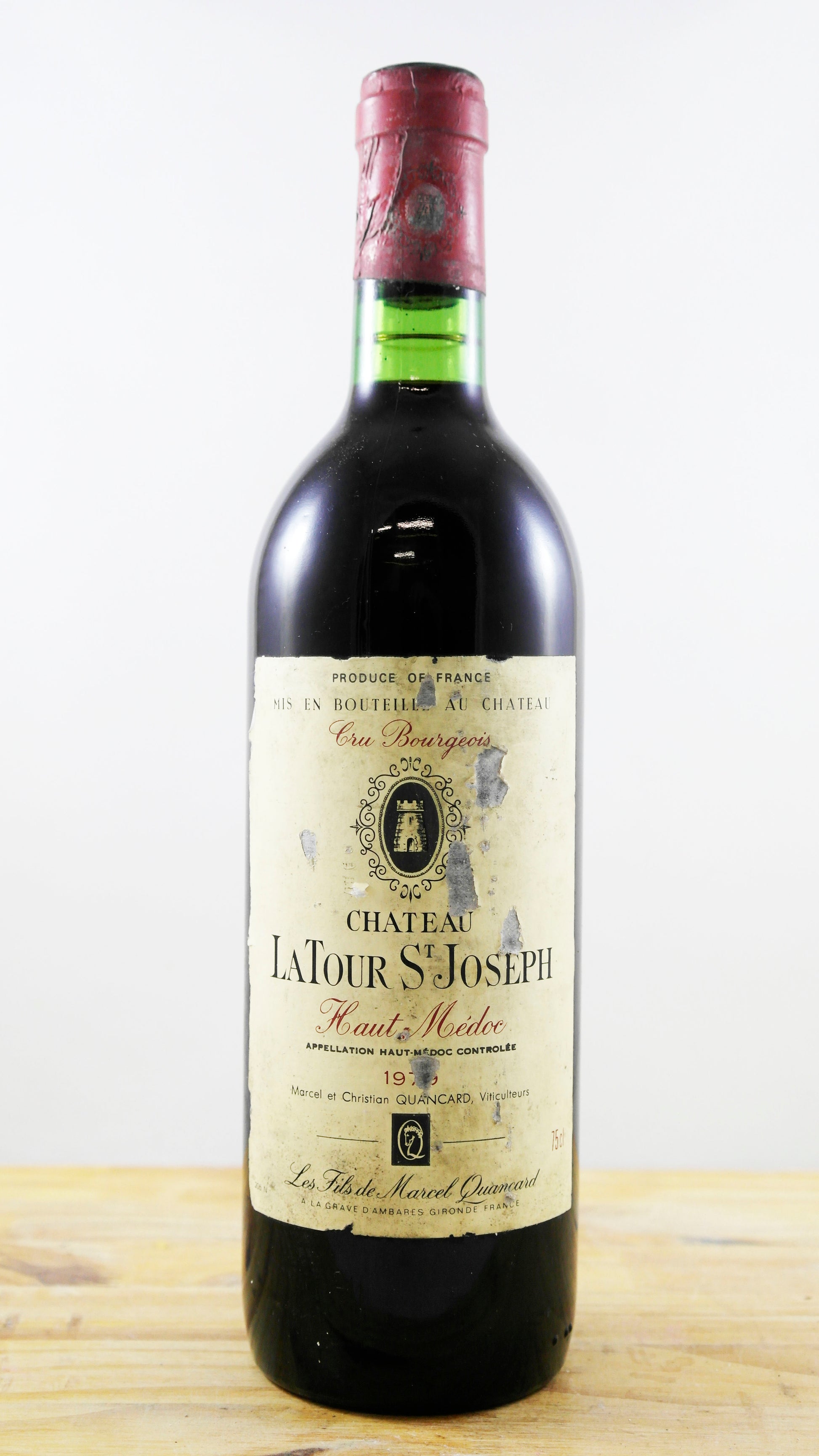 Vin Année 1979 LaTour St Joseph