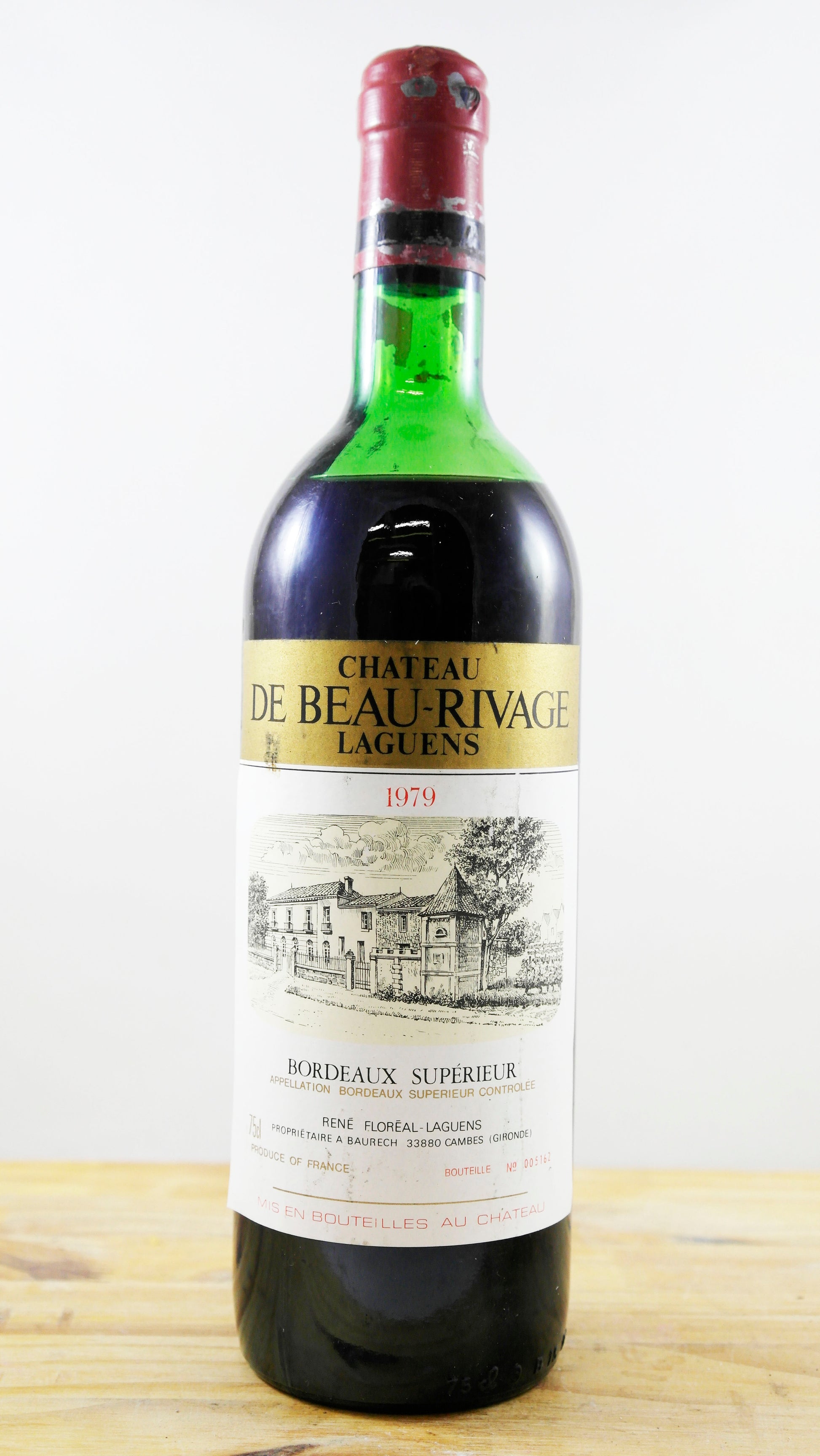 Vin Année 1979 Château de Beau-Rivage Laguens