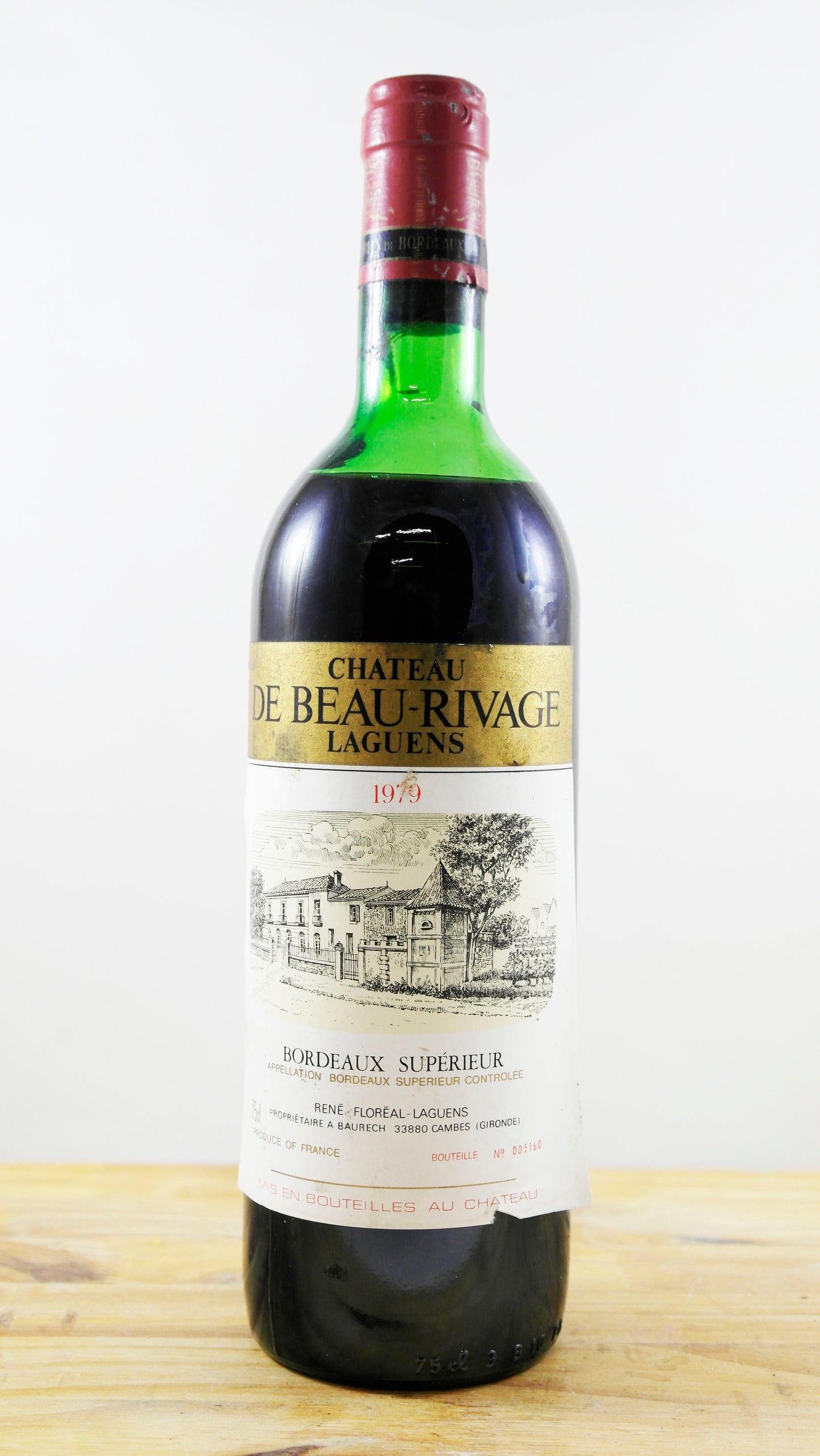 Vin Année 1979 Château de Beau-Rivage Laguens