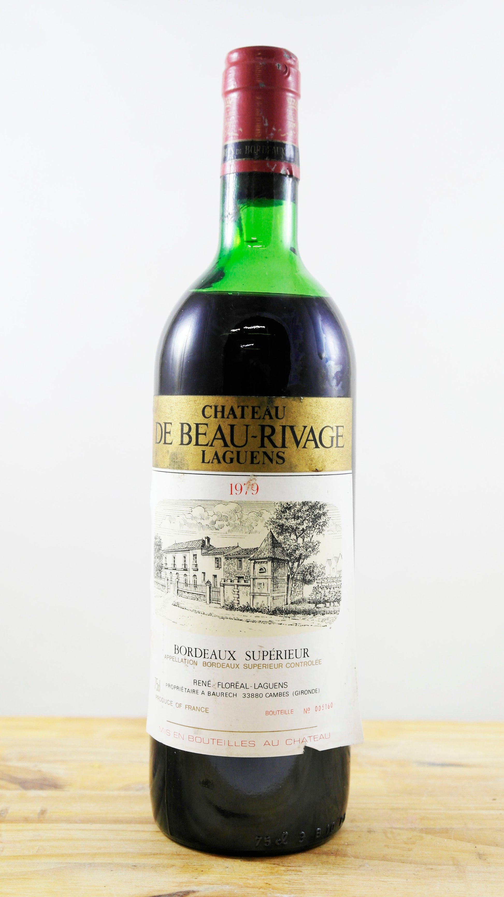 Vin Année 1979 Château de Beau-Rivage Laguens