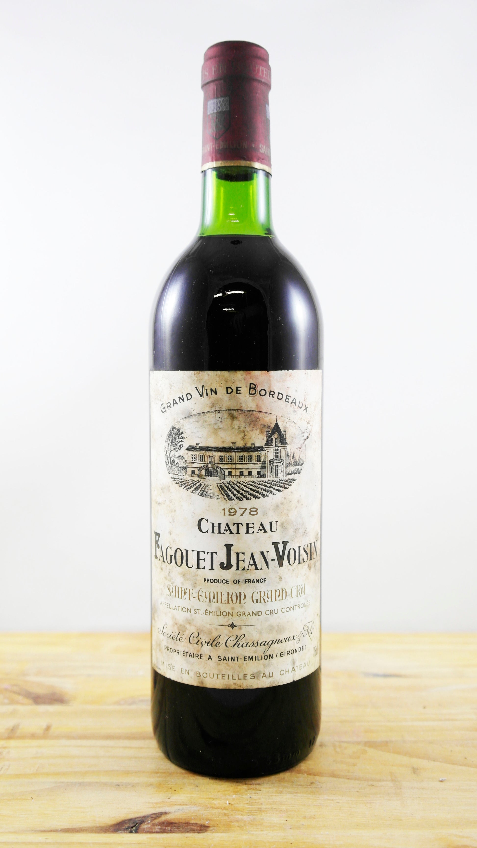 Vin Année 1978 Château Pagouet Jean Voisin