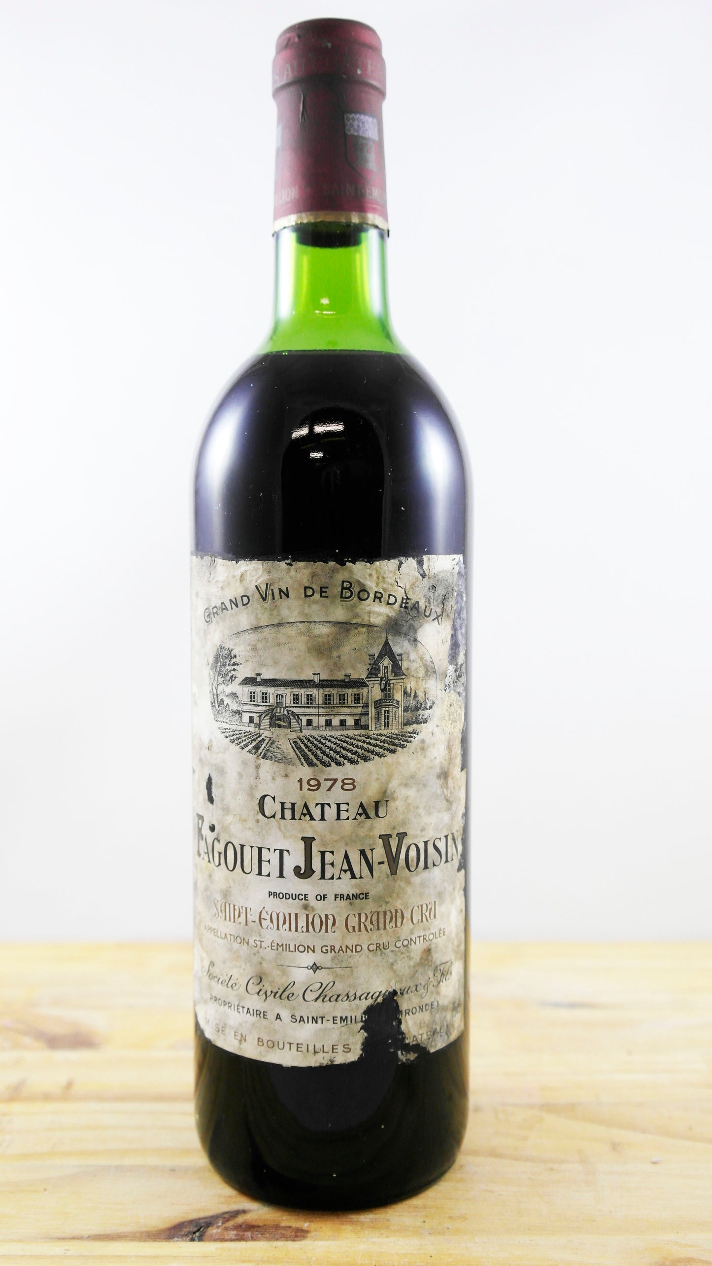 Vin Année 1978 Château Pagouet Jean Voisin