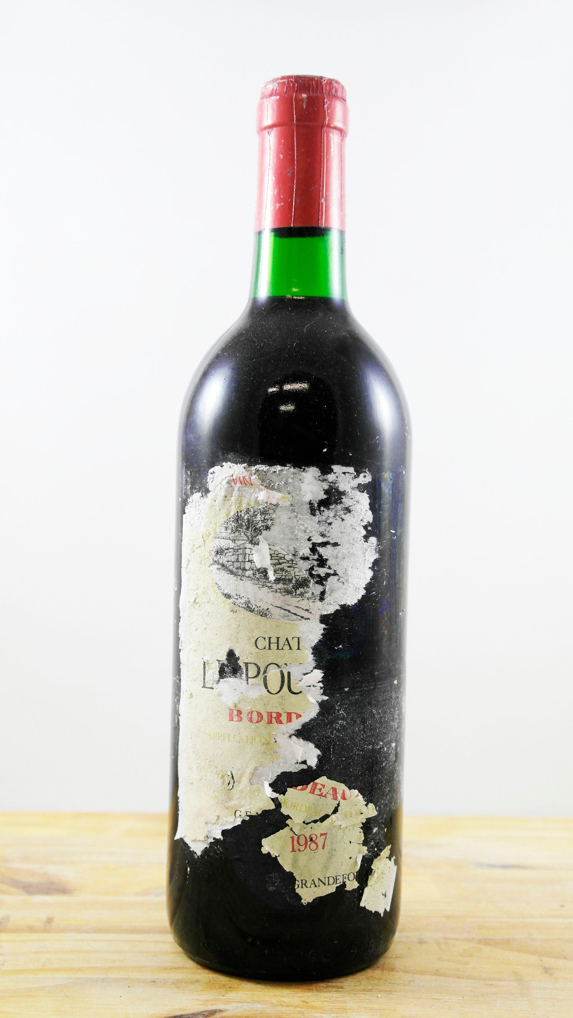 Vin Année 1987 Château Le Pourcaud
