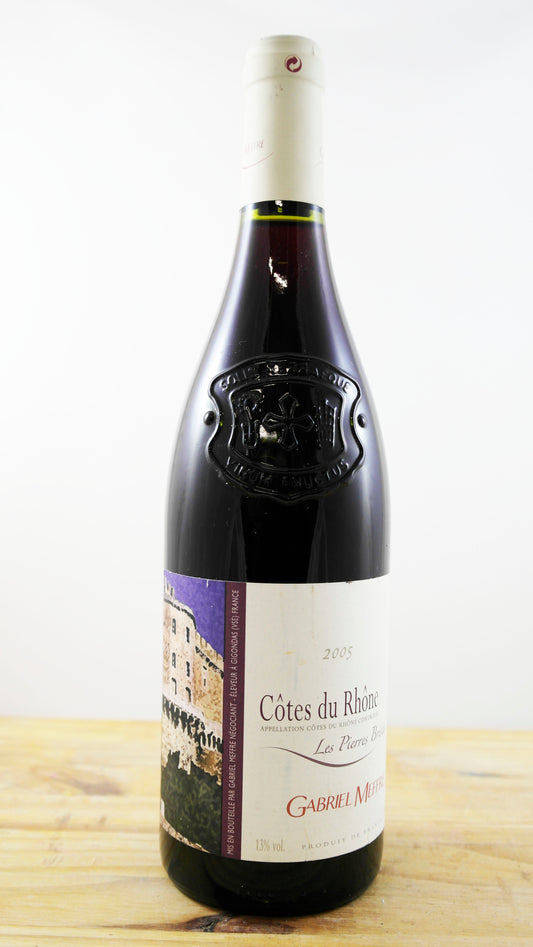 Vin Année 2005 Les Pierres Brisées Gabriel Meffre