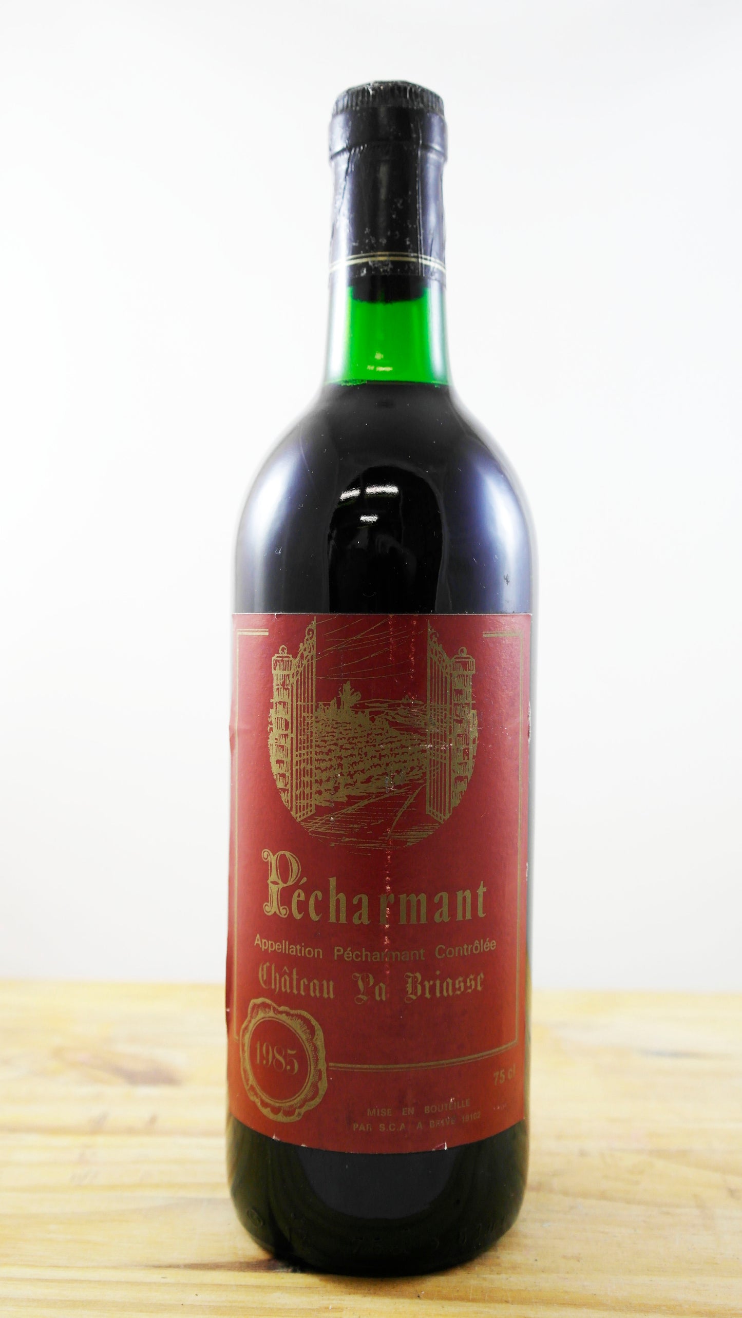 Vin Année 1985 Pécharmant Château La Briasse