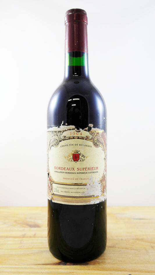 Vin Année 2004 Bordeaux Supérieur J.Franck