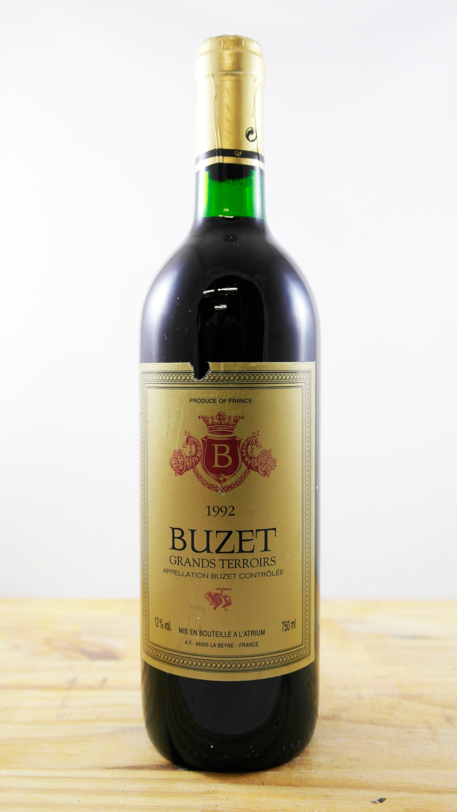Vin Année 1992 Buzet Grands Terroirs