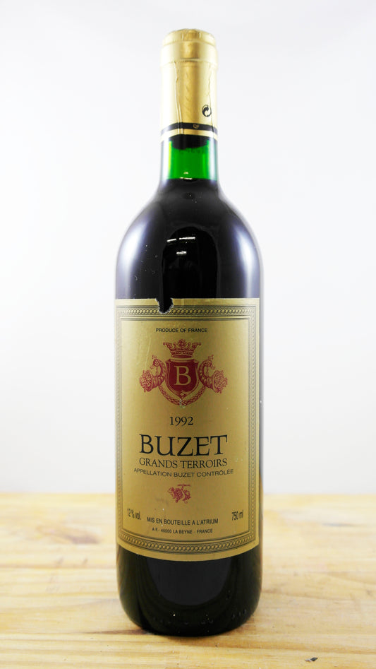 Vin Année 1992 Buzet Grands Terroirs