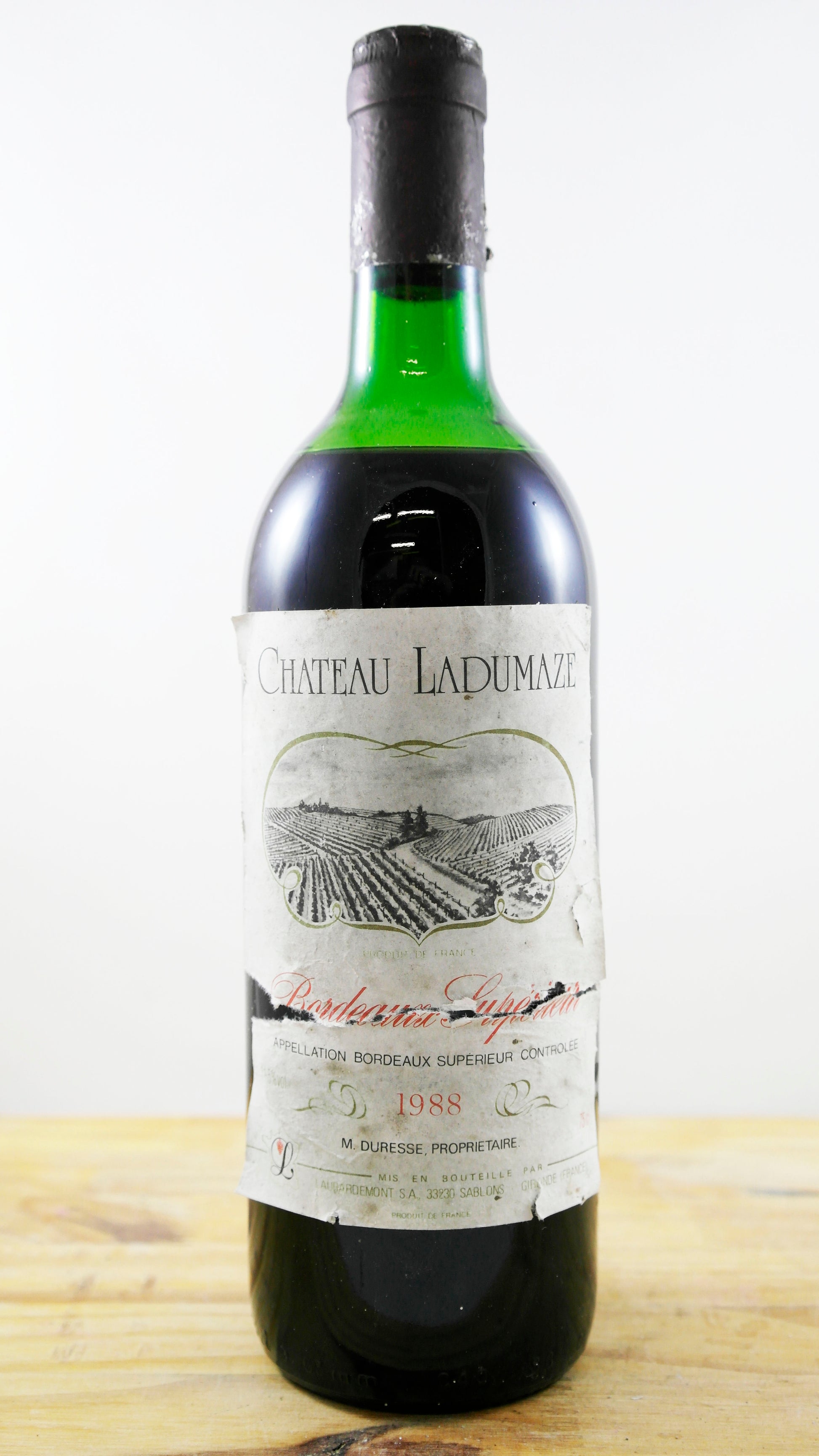 Vin Année 1988 Château Ladumaze Duresse