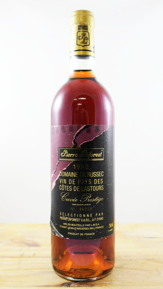 Vin Année 1998 Domaine de Russec Cuvée Prestige