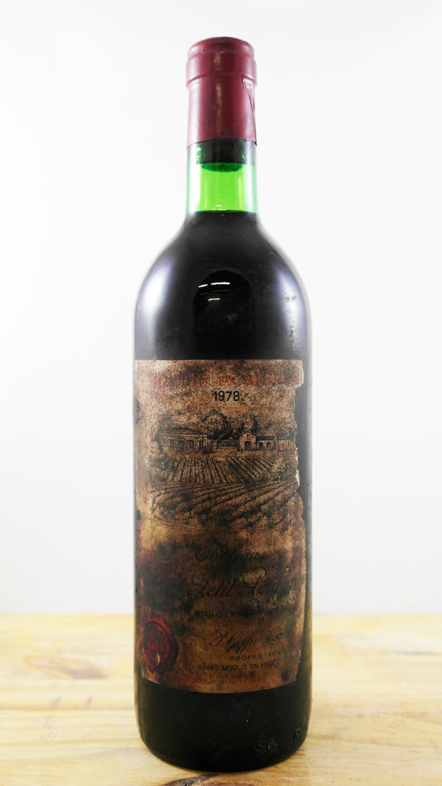 Vin Année 1978 Château Ruat Petit Poujeaux