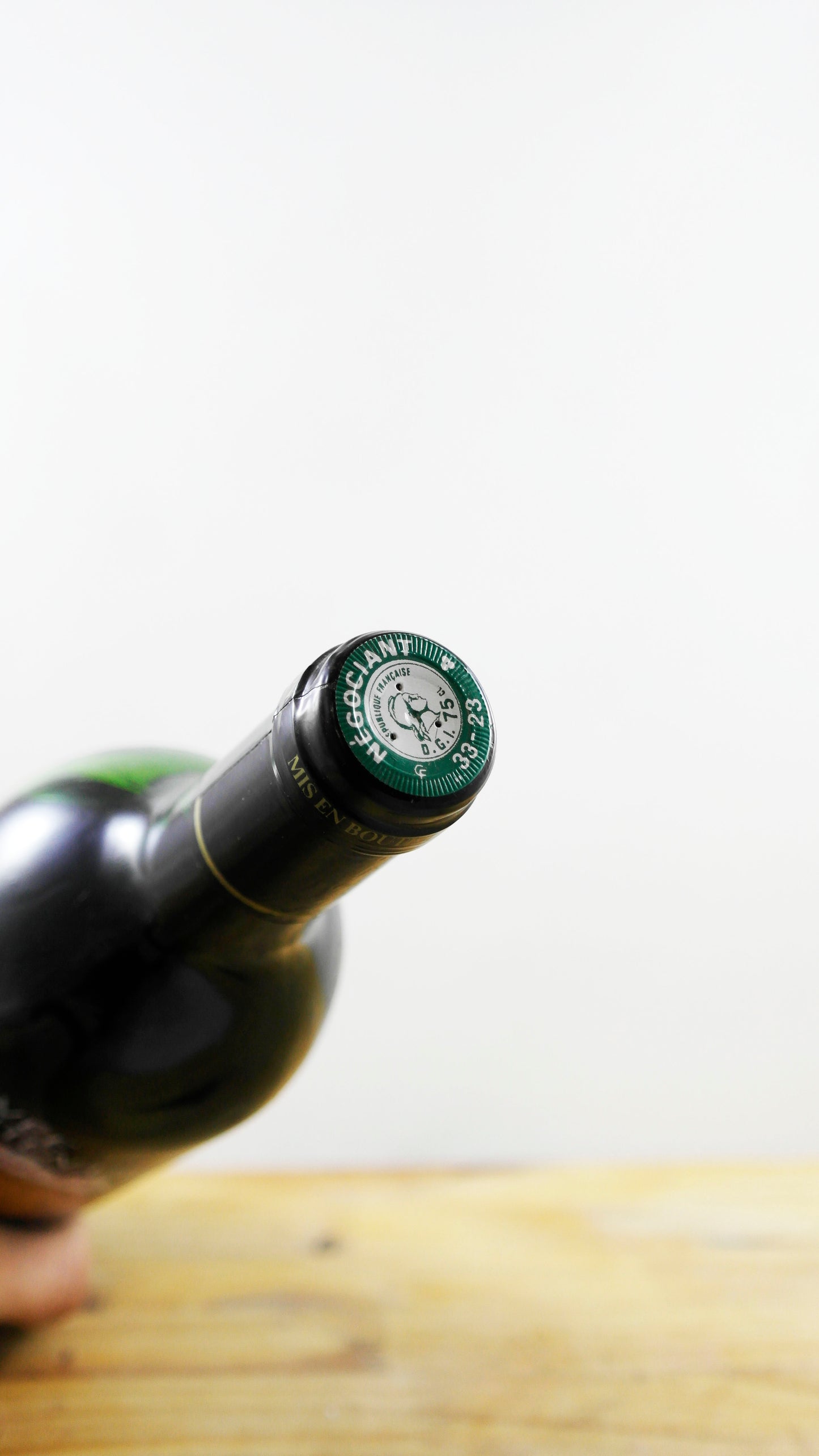 Vin Année 1989 Cuvée du Bicentenaire de la Révolution Française