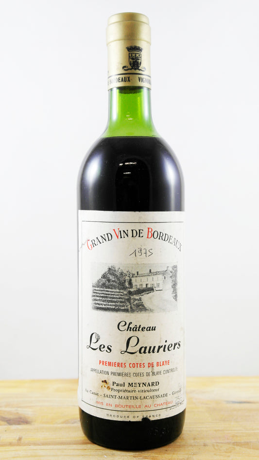 Vin Année 1975 Château Les Lauriers Meynard