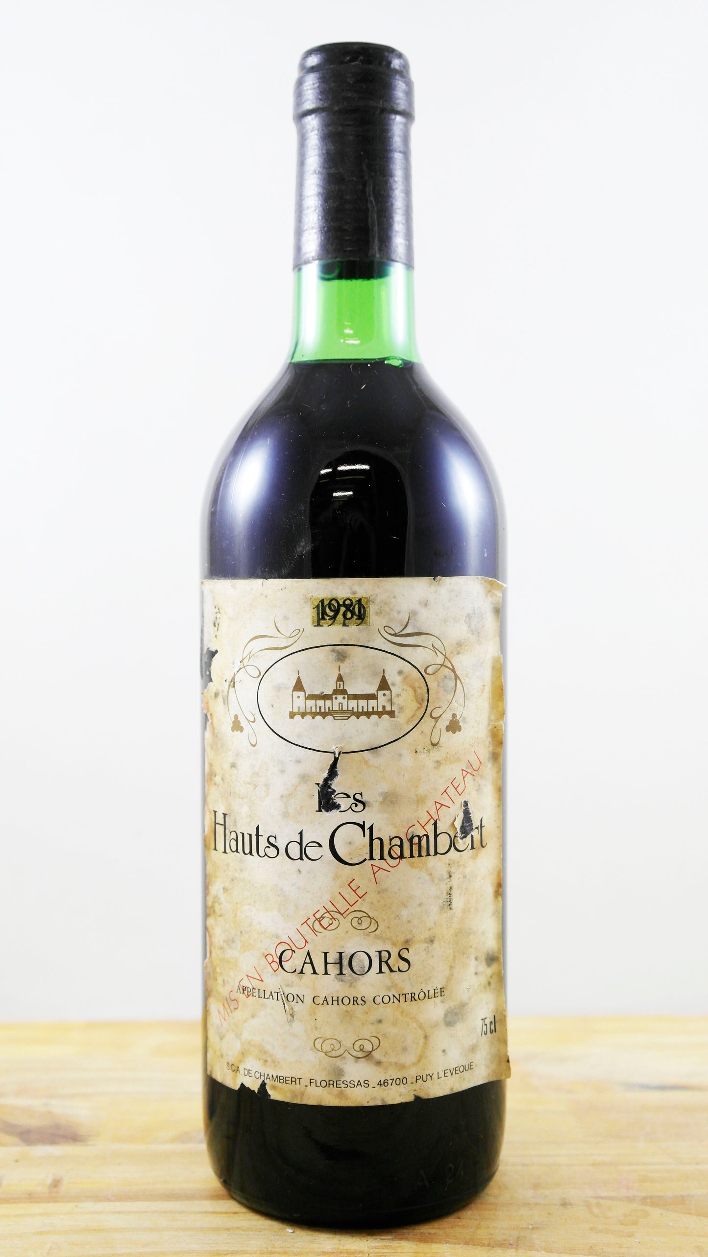 Vin Année 1981 Les Hauts de Chambert