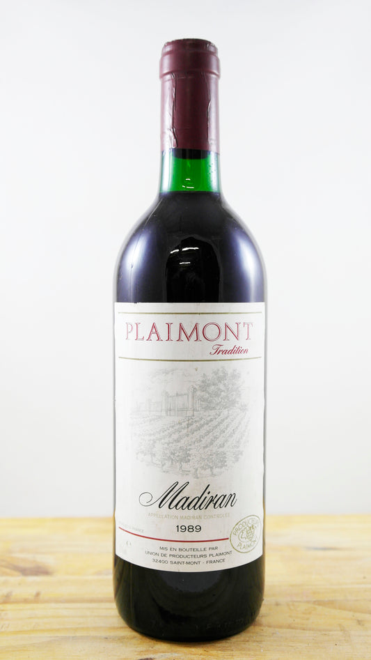 Vin Année 1989 Plaimont Tradition