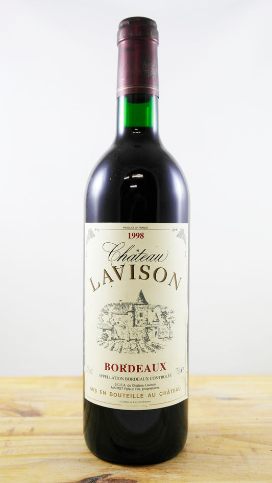 Vin Année 1998 Château Lavison