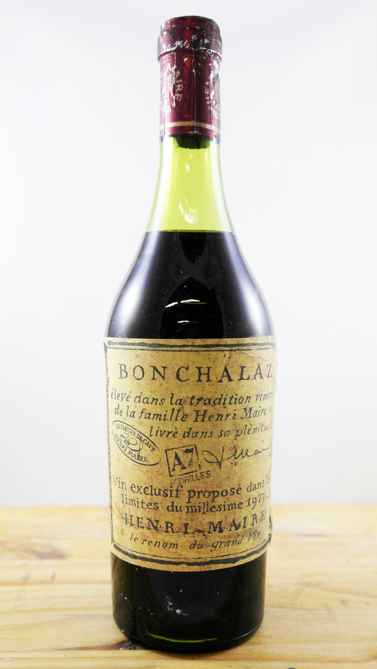 Vin Année 1973 Bonchalaz Henri Maire