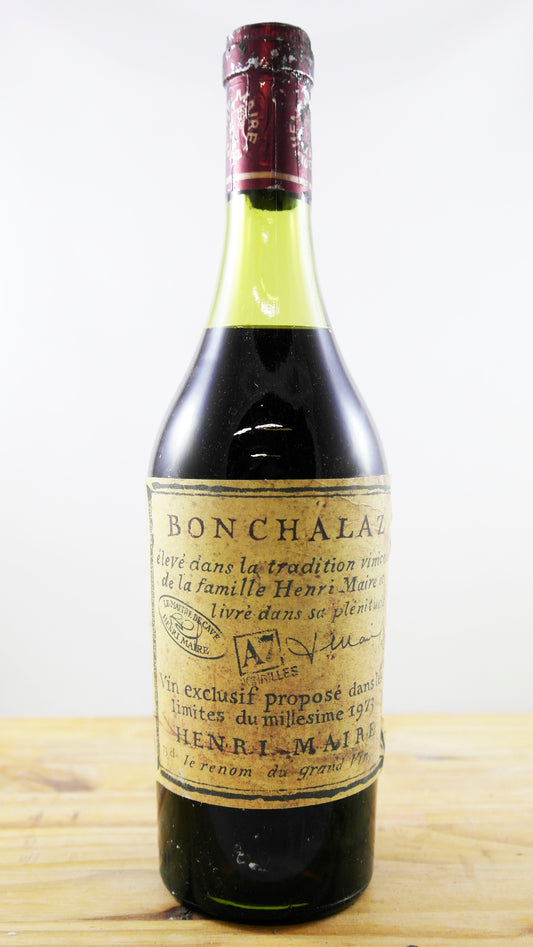 Vin Année 1973 Bonchalaz Henri Maire