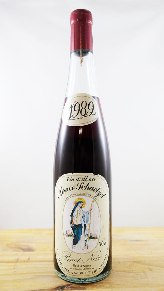 Vin Année 1982 Vin d'Alsace Schaetzel 